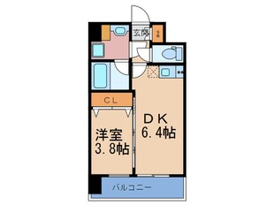 ディームス御幣島の物件間取画像